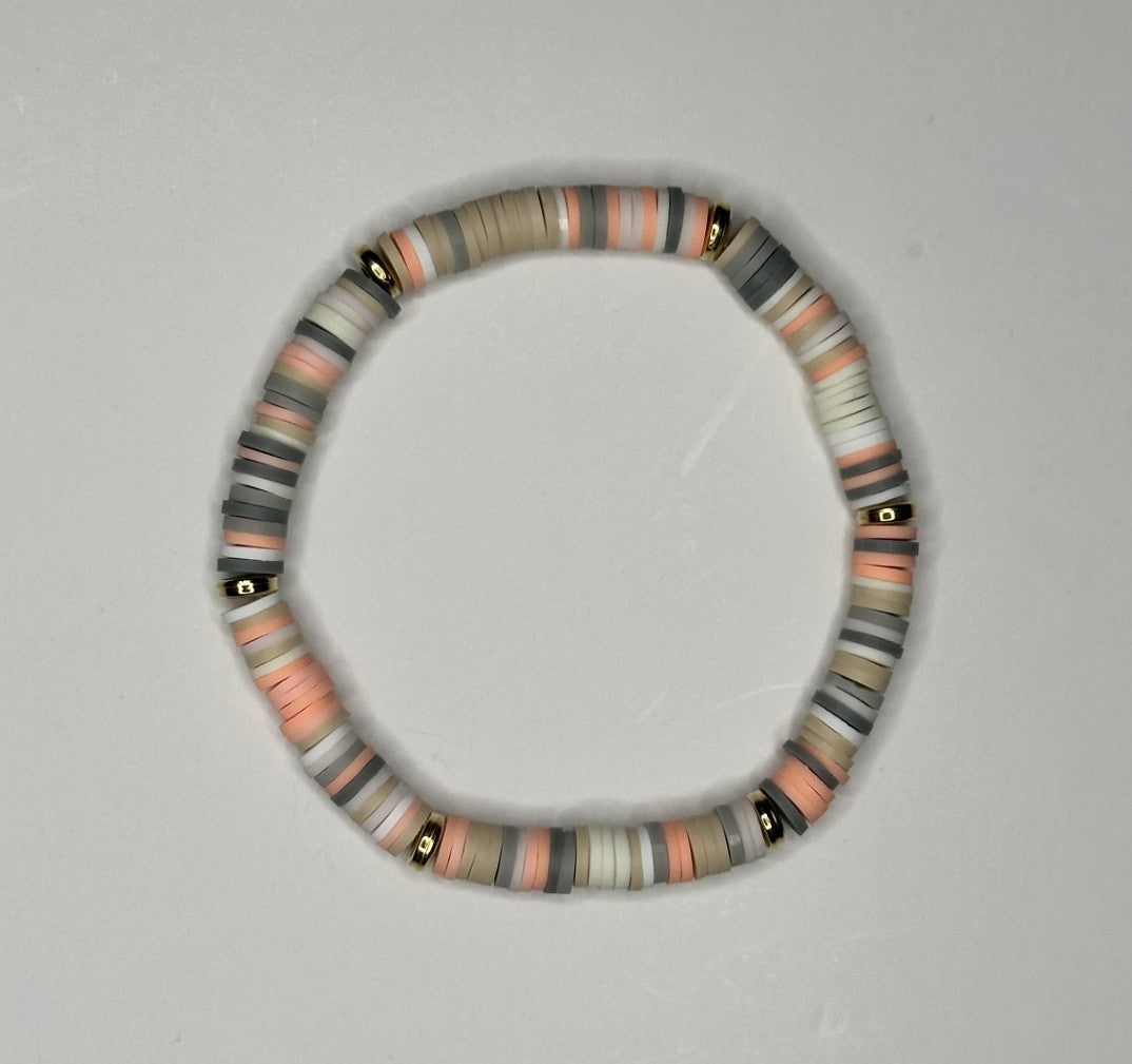 Sandy Clay Clay Beaded Bracelet π€π©ΆποΈ