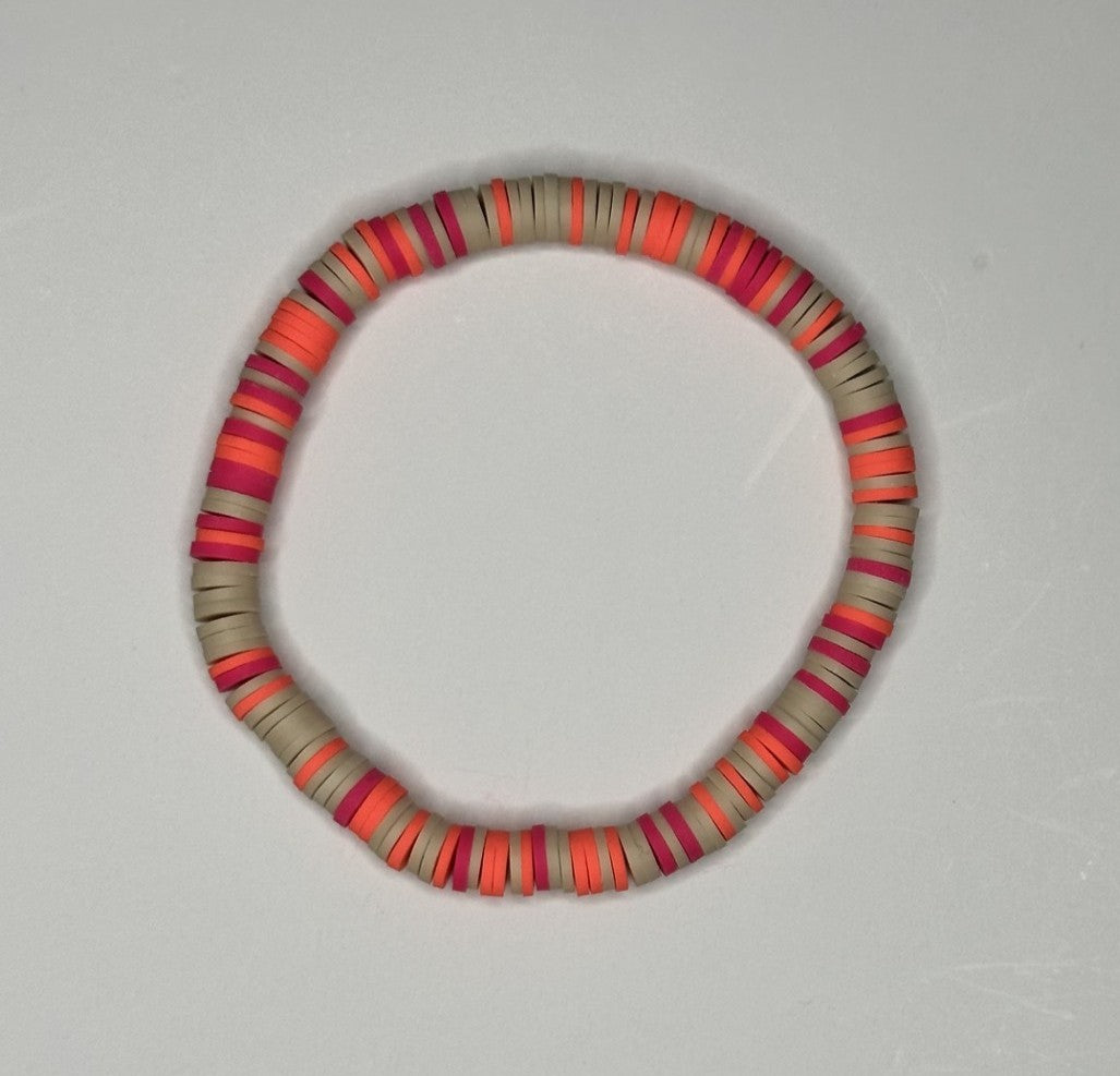 Desert Bloom Clay Beaded Bracelet πΈπ΅βοΈ