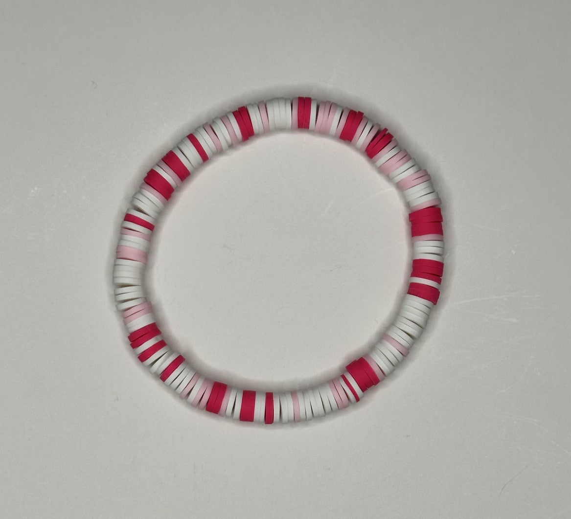 Lovely In Pink Clay Beaded Bracelet π©·ππΈπππ