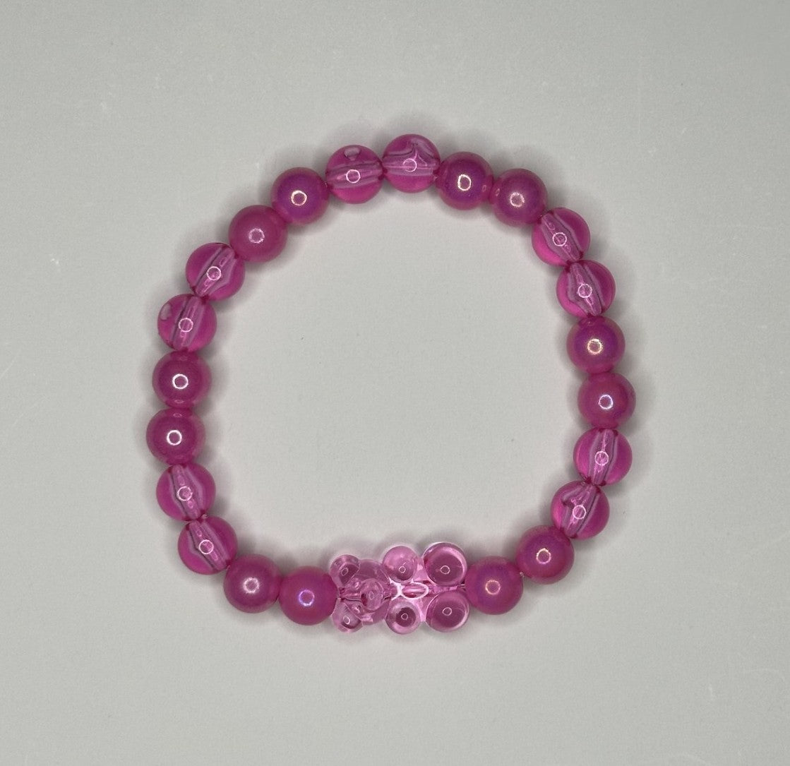 Sugar Bear Bliss Beaded Bracelet 🍭🐻